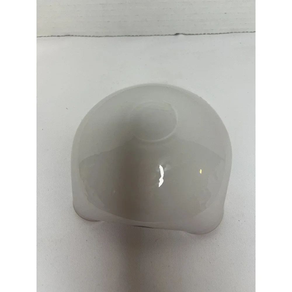 MCM Murano Art Glass Bowl /Ashtray, Beautiful Orange Swirl Colors